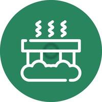 conception d'icône créative de fumée vecteur