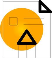 conception d'icône créative de loi vecteur