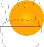 encens Créatif icône conception vecteur