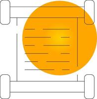 faites défiler la conception d'icônes créatives vecteur