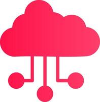 conception d'icône créative nuage vecteur