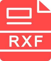 rxf Créatif icône conception vecteur