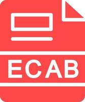 ecab Créatif icône conception vecteur