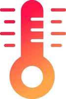 conception d'icône créative thermomètre vecteur