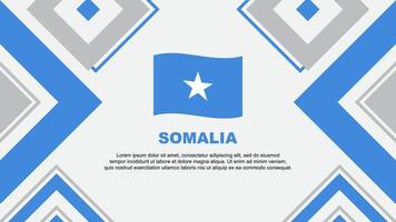 Somalie drapeau abstrait Contexte conception modèle. Somalie indépendance journée bannière fond d'écran vecteur illustration. Somalie indépendance journée