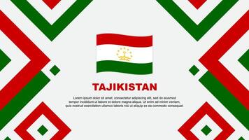 le tadjikistan drapeau abstrait Contexte conception modèle. le tadjikistan indépendance journée bannière fond d'écran vecteur illustration. le tadjikistan modèle