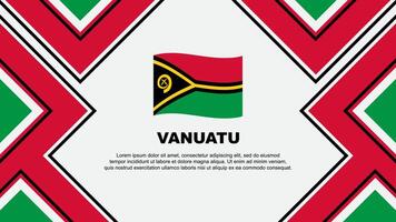 Vanuatu drapeau abstrait Contexte conception modèle. Vanuatu indépendance journée bannière fond d'écran vecteur illustration. Vanuatu vecteur