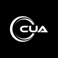 cua logo conception, inspiration pour une unique identité. moderne élégance et Créatif conception. filigrane votre Succès avec le frappant cette logo. vecteur