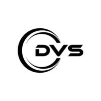 dvs lettre logo conception, inspiration pour une unique identité. moderne élégance et Créatif conception. filigrane votre Succès avec le frappant cette logo. vecteur