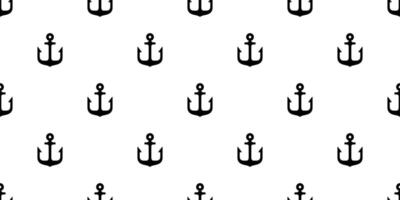 ancre sans couture modèle vecteur bateau pirate barre nautique maritime mer océan répéter fond d'écran écharpe isolé tuile Contexte illustration conception