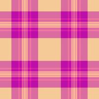 tartan en tissu vérifier de plaid sans couture modèle avec une Contexte vecteur textile texture.