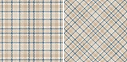 tartan sans couture modèle de plaid texture Contexte avec une vecteur textile en tissu vérifier.