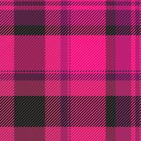 Contexte modèle textile de vecteur tartan vérifier avec une en tissu plaid sans couture texture.