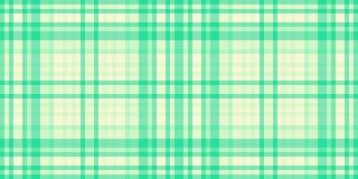 décorer plaid vecteur transparent, simplicité tartan modèle tissu. mince texture textile vérifier Contexte dans menthe et lumière couleurs.