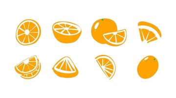 collection de vecteur des illustrations de Orange fruit