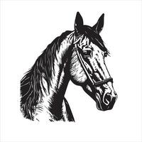 cheval silhouette animal logo noir les chevaux graphique vecteur illustration