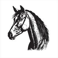 cheval silhouette animal logo noir les chevaux graphique vecteur illustration