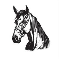 cheval silhouette animal logo noir les chevaux graphique vecteur illustration