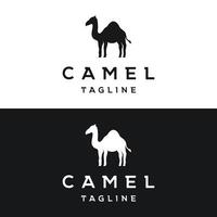 désert chameau animal logo modèle conception avec Créatif idée. vecteur