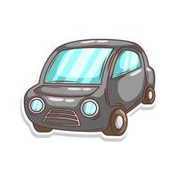 dessin animé mignonne voiture transport illustration art vecteur