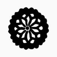 islamique géométrique. abstrait mandala. ethnique décoratif élément. Islam, arabe, Indien, et ottoman motifs vecteur