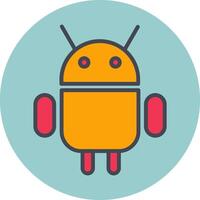 Android logo vecteur icône