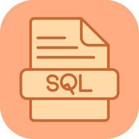 icône de vecteur sql