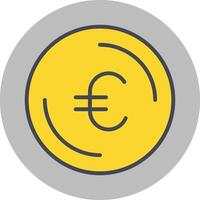 icône de vecteur symbole euro