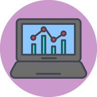 icône de vecteur d & # 39; analyse