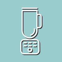 icône de vecteur de mélangeur de café