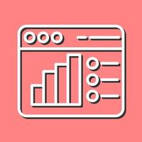 icône de vecteur d'analyse web