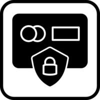 icône de vecteur sécurisé