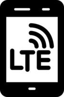 lte vecteur icône