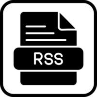 icône de vecteur rss