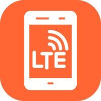 lte vecteur icône