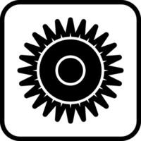 icône de vecteur de rayonnement optique