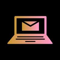 icône de vecteur d'emails