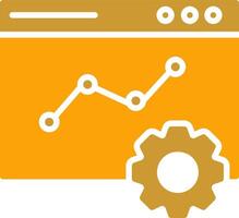 icône de vecteur d'optimisation web