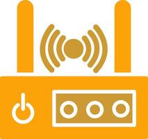 icône de vecteur de routeur wifi