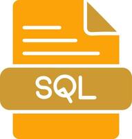 icône de vecteur sql