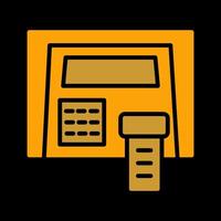 icône de vecteur de distributeur automatique de billets