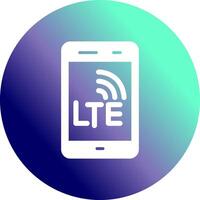 lte vecteur icône