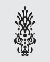 ethnique symbole logo vecteur pola ancien forme objet décoratif tatouage art impression