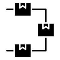 fifo vie icône ligne vecteur illustration