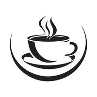 café tasse icône vecteur conception illustration. tasse de café icône vecteur isolé sur blanc Contexte