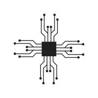 circuit logo vecteur élément symbole et conception