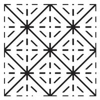 géométrique vecteur sans couture modèle sur blanc Contexte