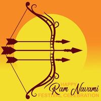 content RAM navami culturel bannière hindou Festival verticale Publier vœux fête carte RAM navami fête Contexte vecteur