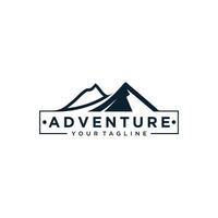 aventure logo. Voyage ou Extérieur conception modèle. vecteur illustration