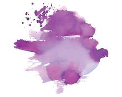 abstrait violet aquarelle éclabousser tache texture Contexte vecteur